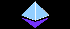 Spinning Ethereum diamond