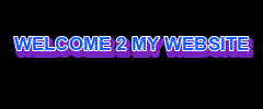 Welcome to my website